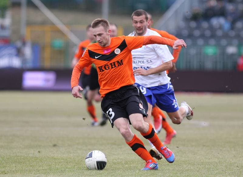 Football. T-Mobile Ekstraklasa. Podbeskidzie Bielsko-Biala - Zaglebie Lubin. 25.02.2012