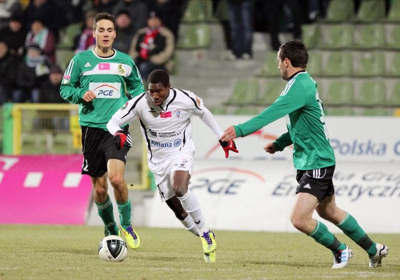 Football. T-Mobile Ekstraklasa. GKS Belchatow - Gornik Zabrze. 27.02.2012