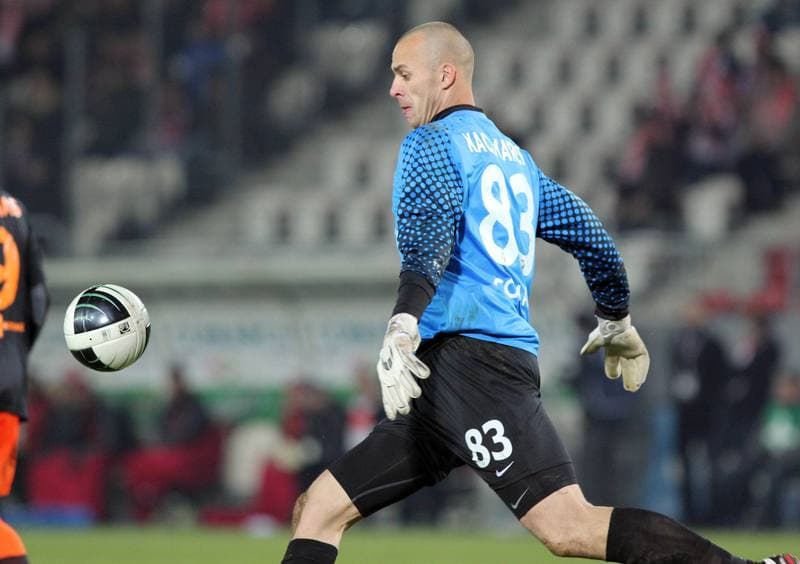 Football. T-Mobile Ekstraklasa. Cracovia Krakow - Zaglebie Lubin. 02.03.2012