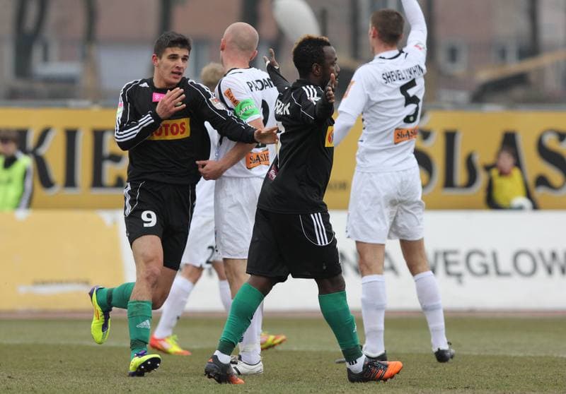 Football. PKO BP Ekstraklasa. Gornik Zabrze - Lechia Gdansk. 15.04.2011