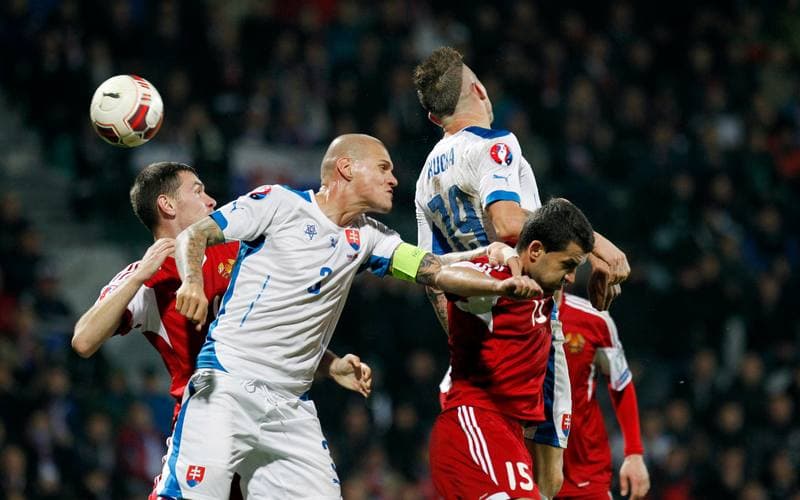 Football. UEFA Euro 2016 Qualifiers. Slovakia - Belarus. 09.10.2015