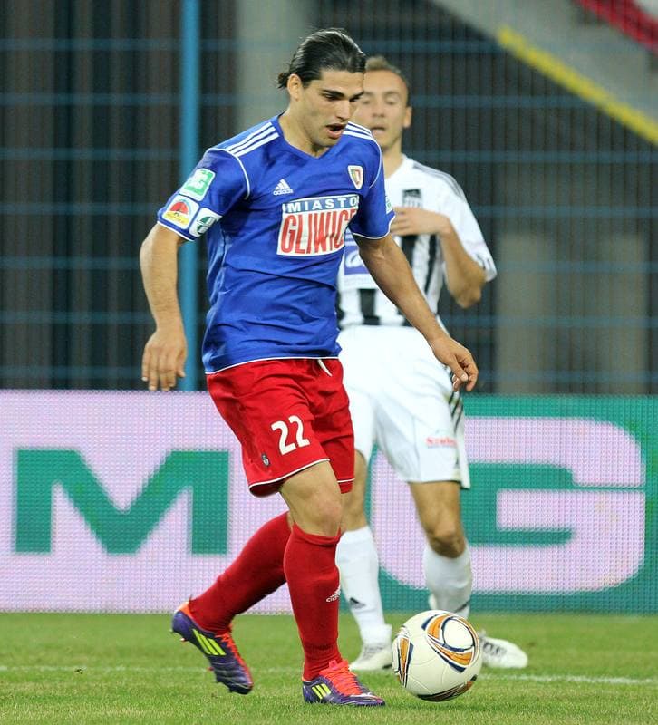 Football. I liga. Piast Gliwice - Sandecja Nowy Sacz. 04.04.2012
