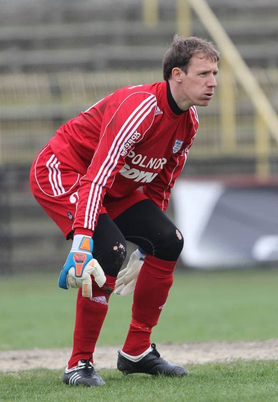 Football. Bytom I liga. Ruch Radzionkow - Arka Gdynia. 07.04.2012
