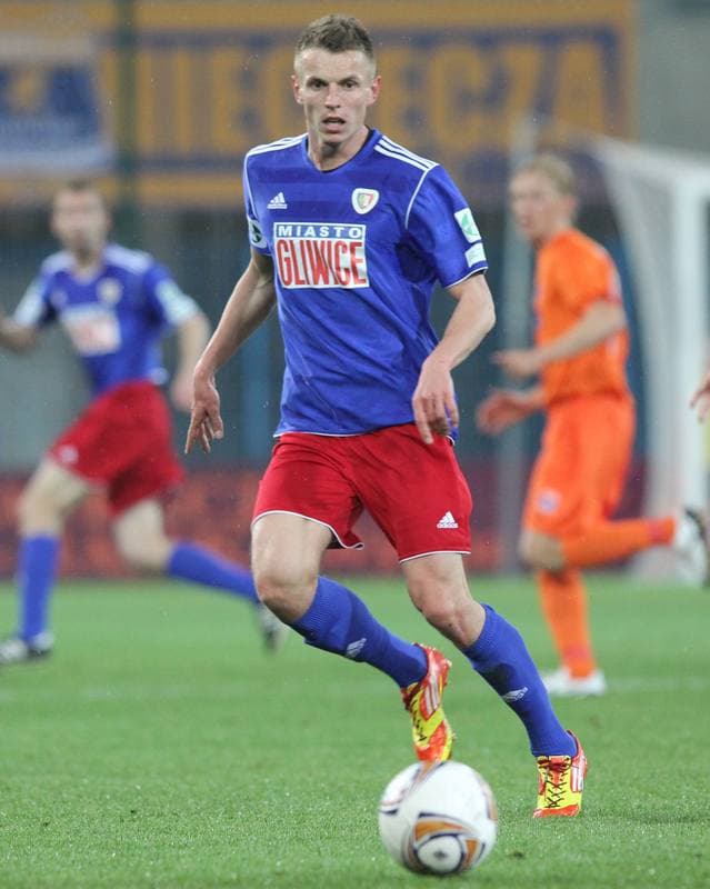 Football. I liga. Piast Gliwice - Termalica Bruk-Bet Nieciecza. 13.04.2012