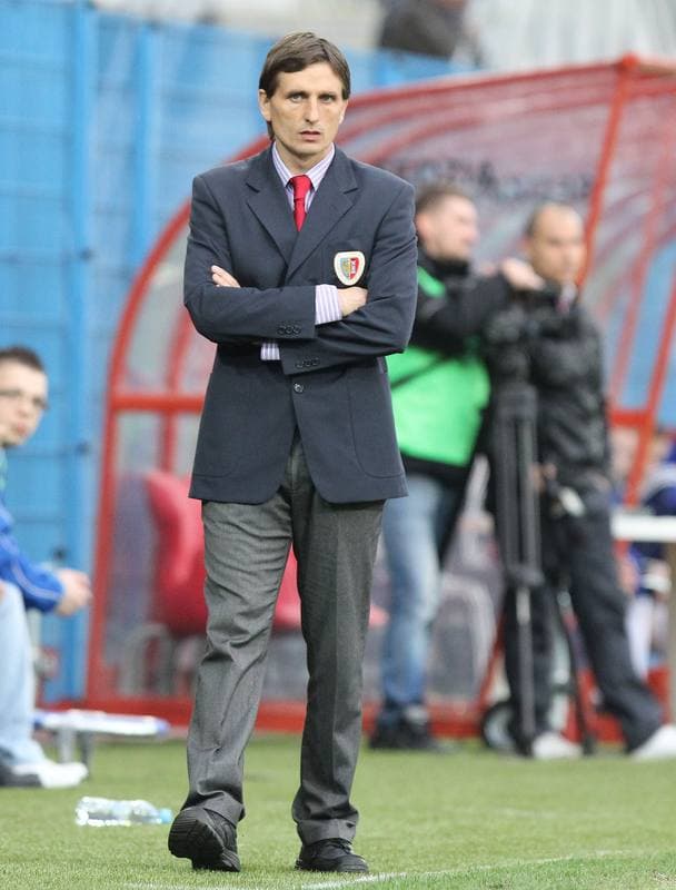 Football. I liga. Piast Gliwice - Olimpia Elblag. 18.04.2012