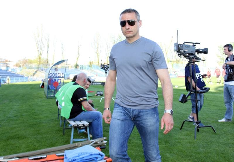Football. T-Mobile Ekstraklasa. Ruch Chorzow - LKS Lodz. 28.04.2012