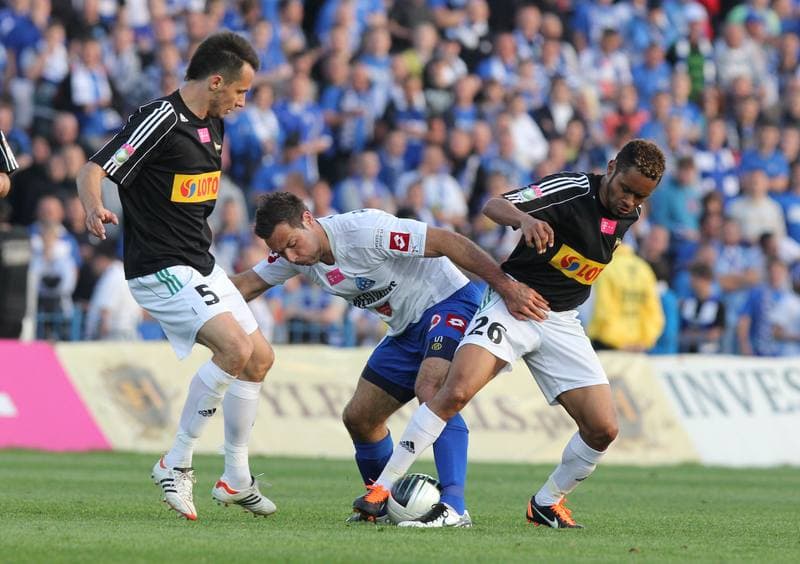 Football. T-Mobile Ekstraklasa. Ruch Chorzow - Lechia Gdansk. 06.05.2012