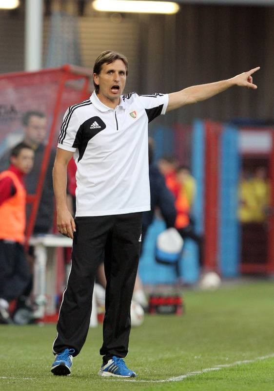 Football. I liga. Piast Gliwice - Dolcan Zabki. 09.05.2012