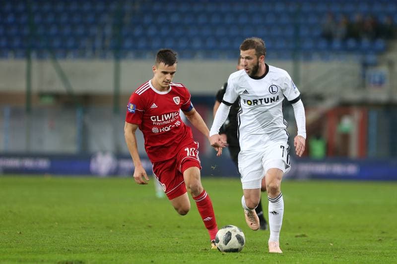 Football. Polish Cup. Piast Gliwice - Legia Warsaw. 30.10.2018