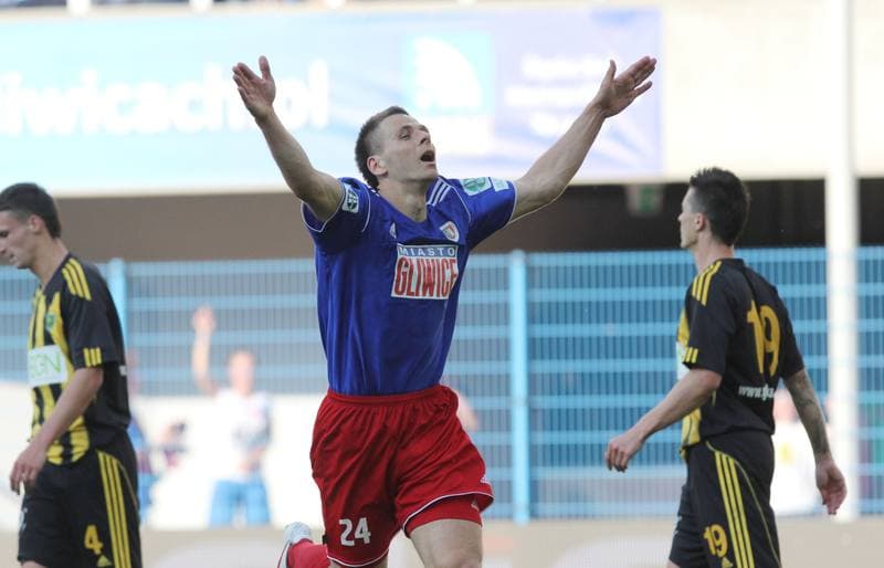 Football. I liga. Piast Gliwice - GKS Katowice. 20.05.2012
