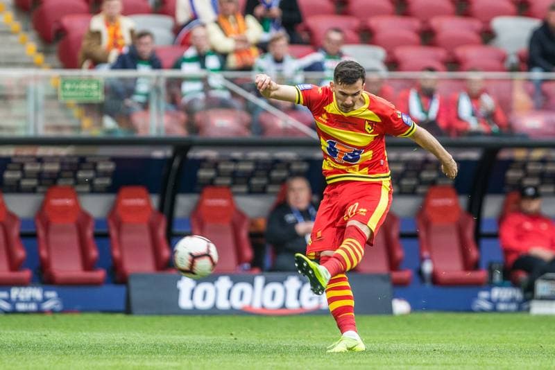 Football. Polish Cup. Jagiellonia Bialystok - Lechia Gdansk. 02.05.2019