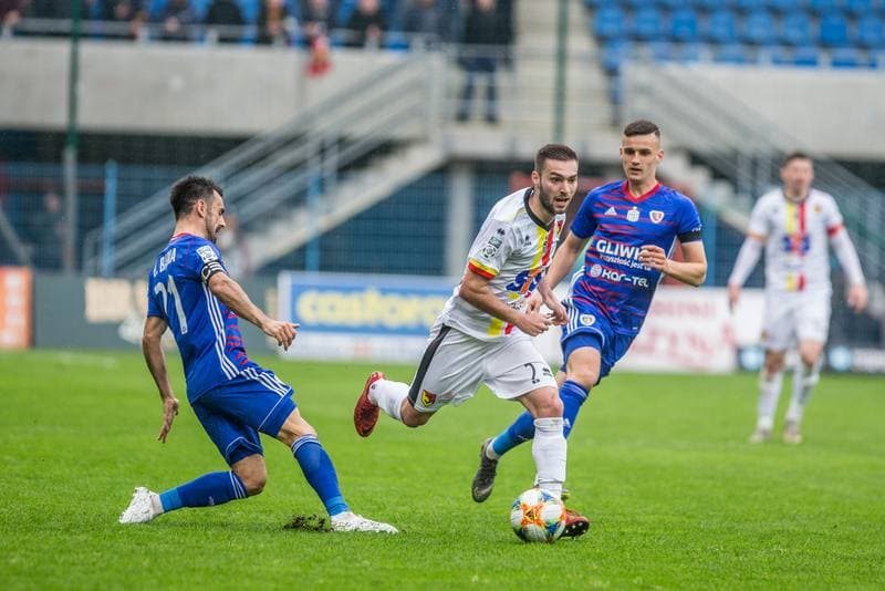 Football. Lotto Ekstraklasa. Piast Gliwice - Jagiellonia Bialystok. 12.05.2019