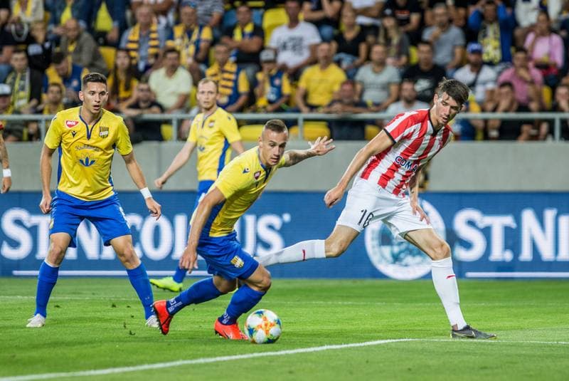Football. UEFA Europa League. DAC 1904 Dunajska Streda - Cracovia Krakow. 11.07.2019
