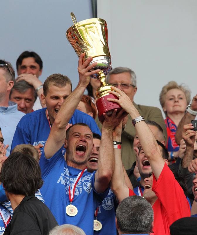 Football. I Liga. Piast Gliwice - Zawisza Bydgoszcz. 27.05.2012