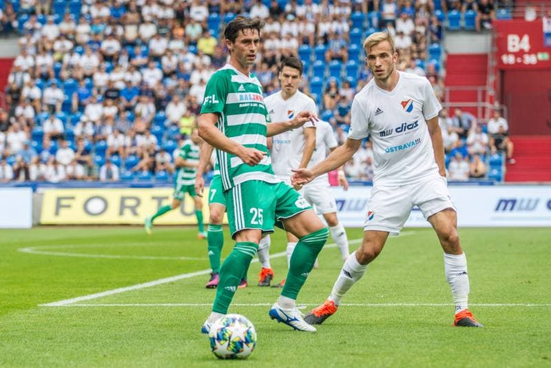 Football. Fortuna:Liga. Banik Ostrava - Bohemians 1905. 10.08.2019