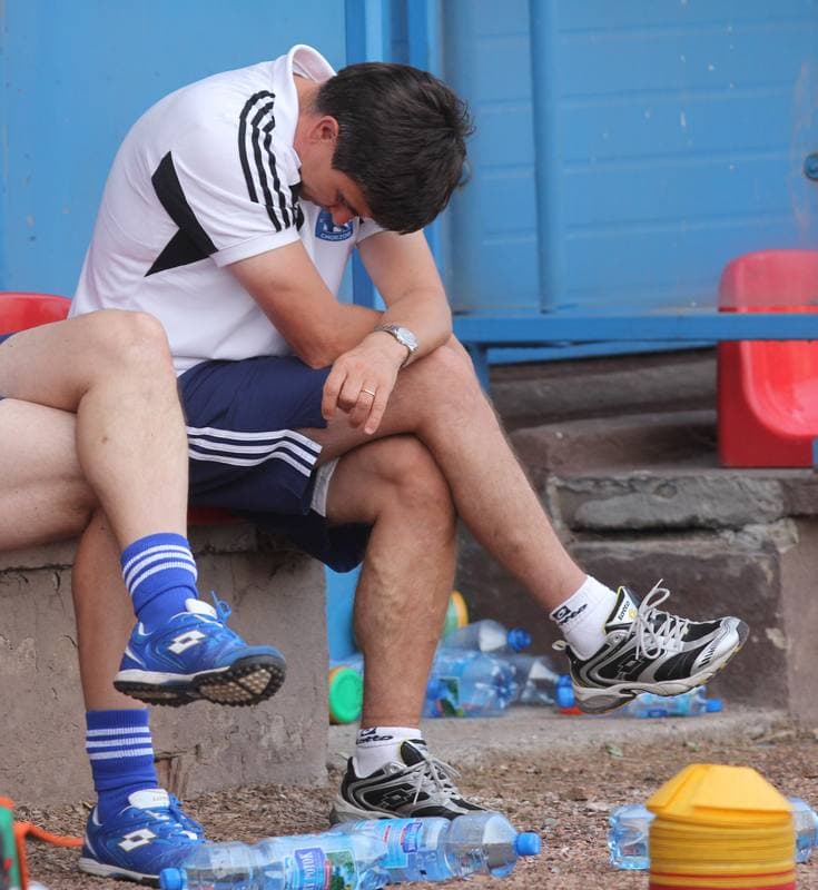 Football. Sparing. Ruch Chorzow - Karpaty Lwow. 06.07.2012