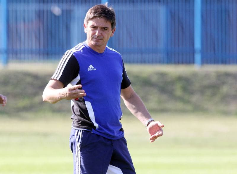 Football. Ruch Chorzow. Training. 10.01.2011