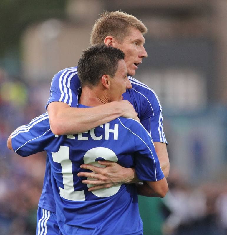 Football. Europa League. Ruch Chorzow - Metalurg Skopje. 19.07.2012