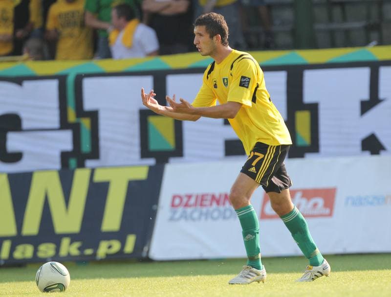Football. I liga. GKS Katowice - LKS Lodz. 31.10.2010