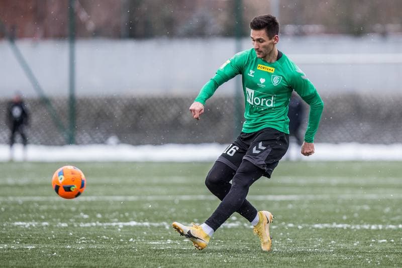 Football. Sparing. GKS Katowice - GKS Jastrzebie. 22.01.2022