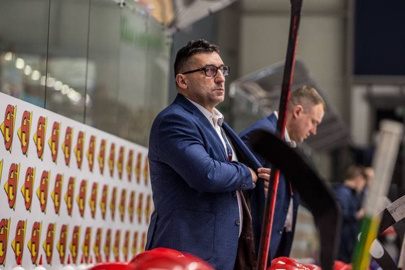 Ice Hockey. World Championship Division 1 Group B. Ukraine - Poland. 28.04.2022