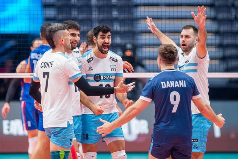 Volleyball. FIVB Men's World Championship. Serbia - Argentina. 06.09.2022