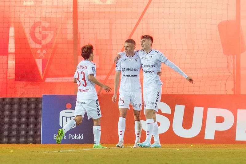 Football. PKO BP Ekstraklasa. Gornik Zabrze - Widzew Lodz. 28.10.2022