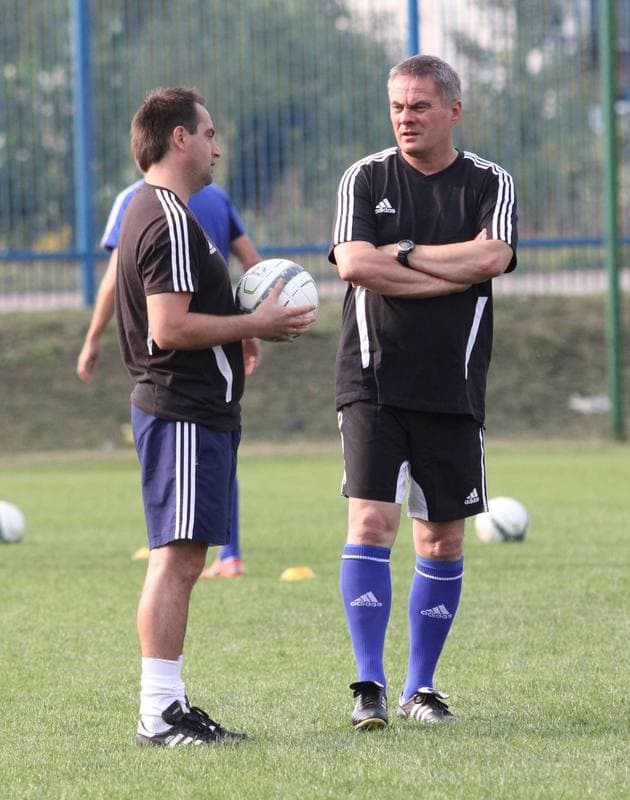 Football. Ruch Chorzow. Training. 10.01.2011