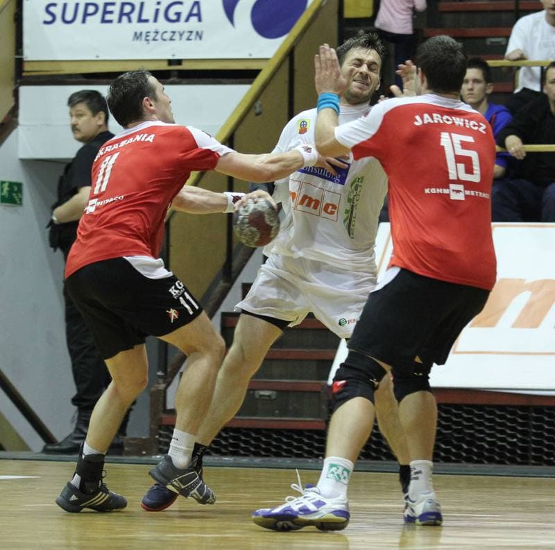 Handball. PGNiG Superliga. NMC Powen Zabrze - Miedz Legnica. 08.09.2012