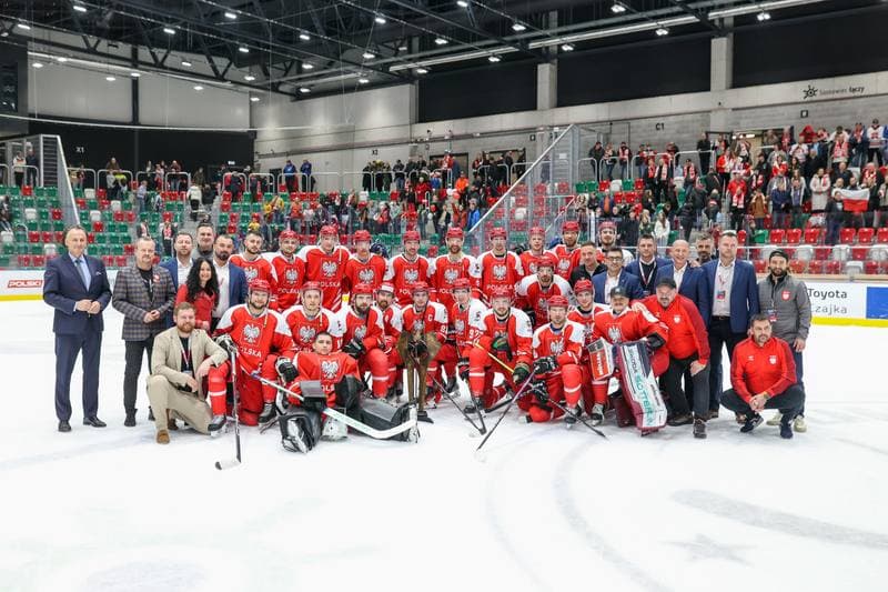 Ice Hockey. EIHC. Poland - Lithuania. 11.11.2023