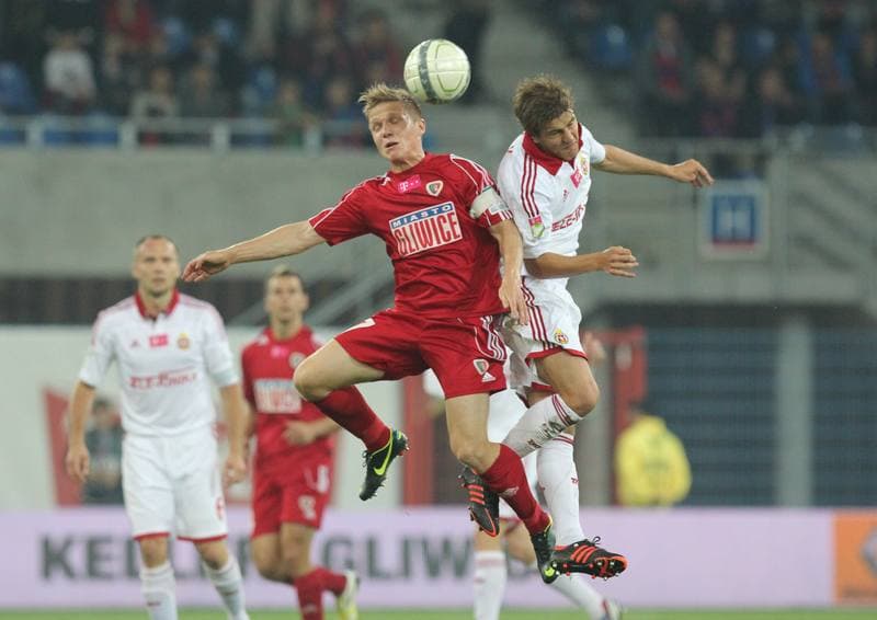 Football. T-Mobile Ekstraklasa. Piast Gliwice - Wisla Krakow. 01.10.2012