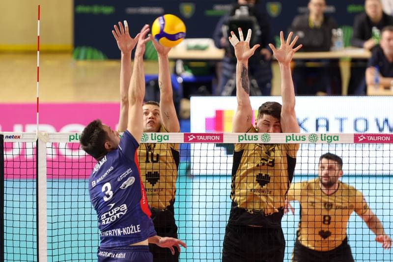 Volleyball. PlusLiga. GKS Katowice - Grupa Azoty ZAKSA Kedzierzyn-Kozle. 10.02.2024