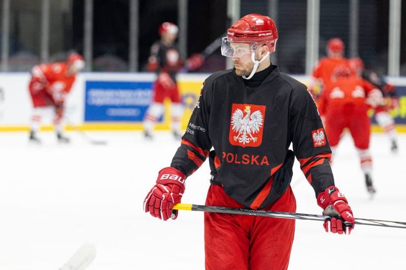 Ice Hockey. Poland national team. Training. 24.04.2024