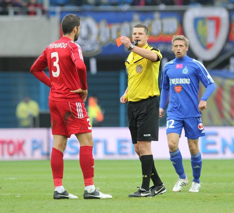 Football. T-Mobile Ekstraklasa. Piast Gliwice - Ruch Chorzow. 03.11.2012