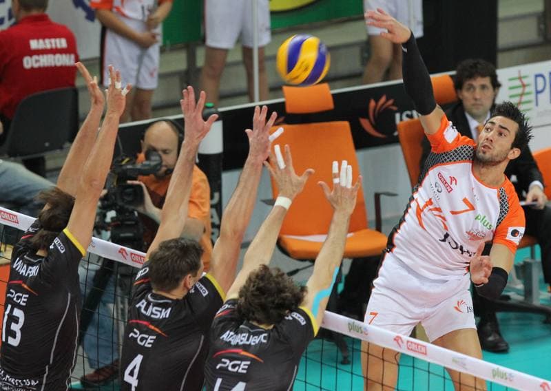 Volleyball. PlusLiga. Jastrzebski Wegiel - Skra Belchatow. 04.11.2012