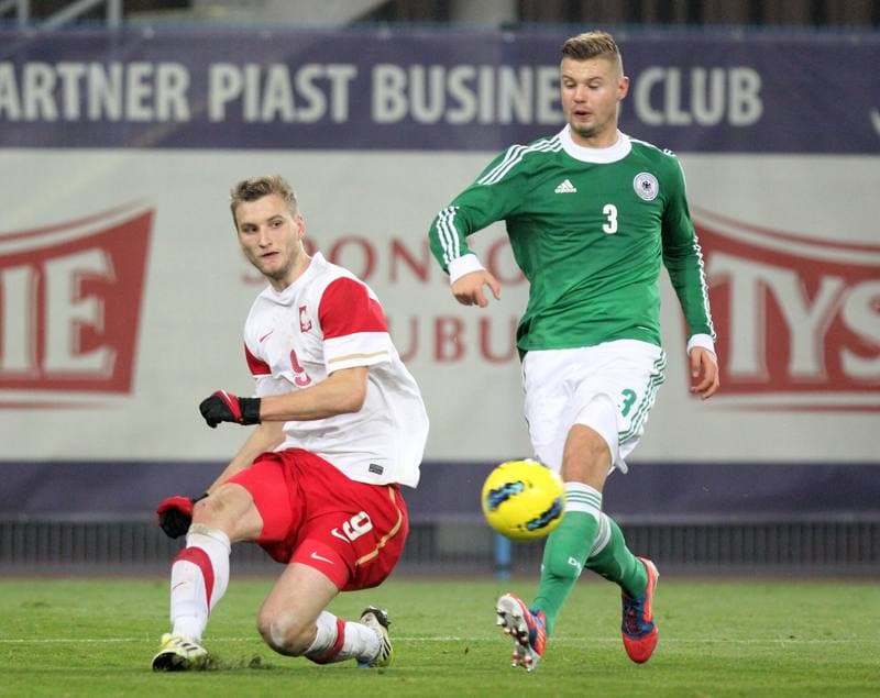 Football. Turniej Czterech Narodow. Poland U-20 - Germany U-20. 14.11.2012