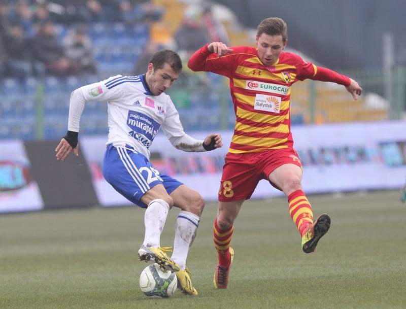 Football. T-Mobile Ekstraklasa. Podbeskidzie Bielsko-Biala - Jagiellonia Bialystok. 01.08.2011