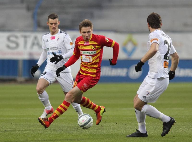 Football. T-Mobile Ekstraklasa. Gornik Zabrze - Jagiellonia Bialystok. 03.03.2013