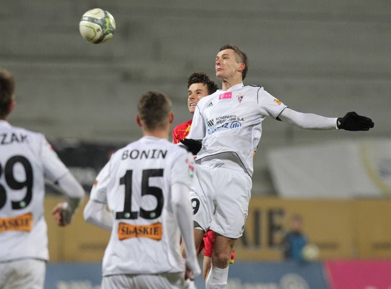 Football. T-Mobile Ekstraklasa. Gornik Zabrze - Jagiellonia Bialystok. 03.03.2013