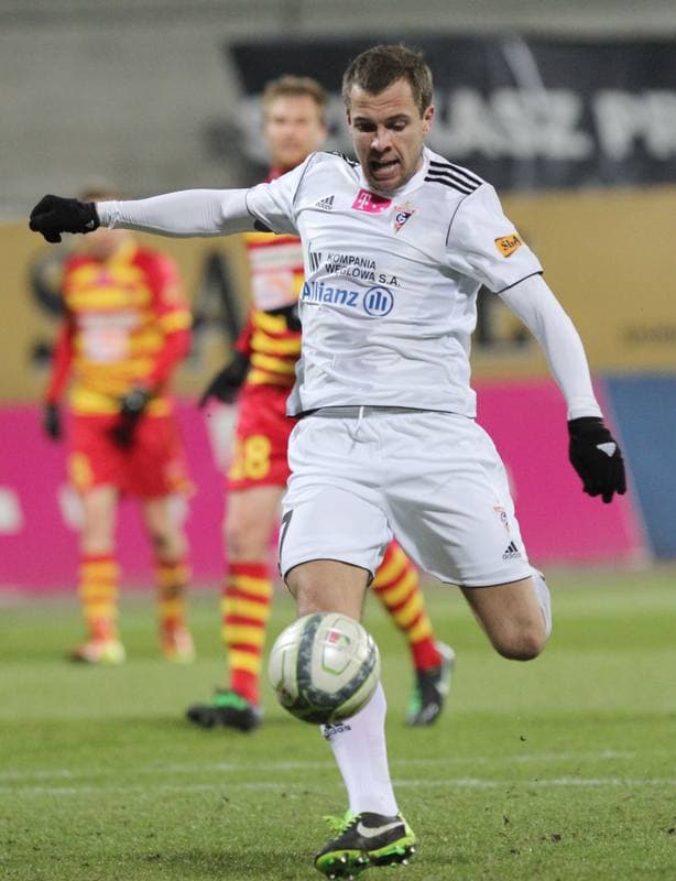 Football. T-Mobile Ekstraklasa. Gornik Zabrze - Jagiellonia Bialystok. 03.03.2013