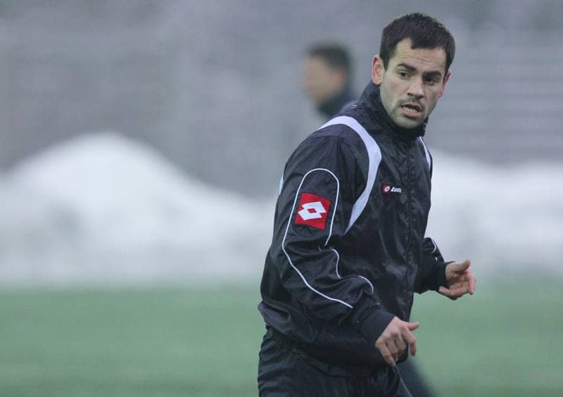 Football. Ruch Chorzow. Training. 17.01.2012