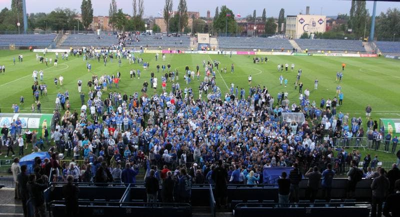 Football. T-Mobile Ekstraklasa. Ruch Chorzow - Lechia Gdansk. 06.05.2012