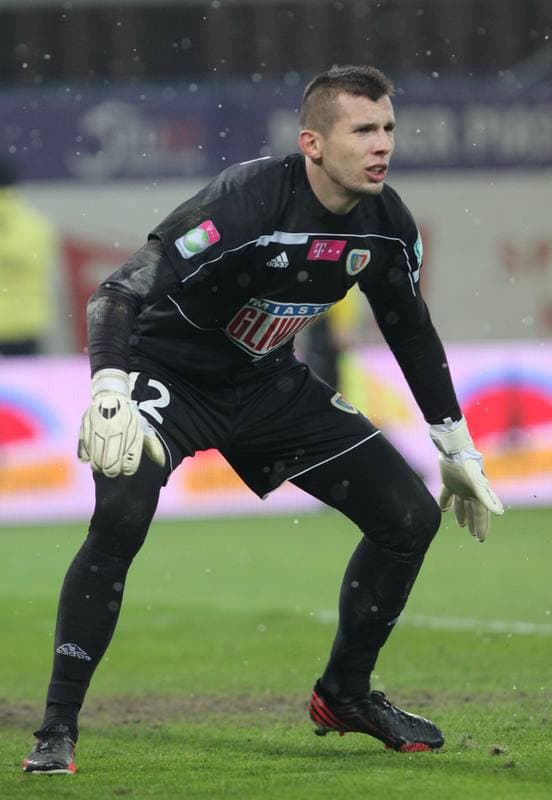 Football. T-mobile Ekstraklasa. Piast Gliwice - Lechia Gdansk. 18.03.2013