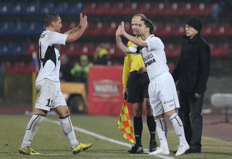 Football. PKO BP Ekstraklasa. Gornik Zabrze - Arka Gdynia. 11.03.2011