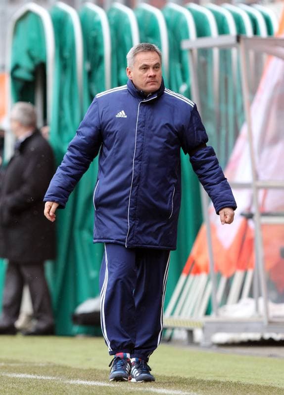 Football. T-mobile Ekstraklasa. Zaglebie Lubin - Ruch Chorzow. 01.04.2013