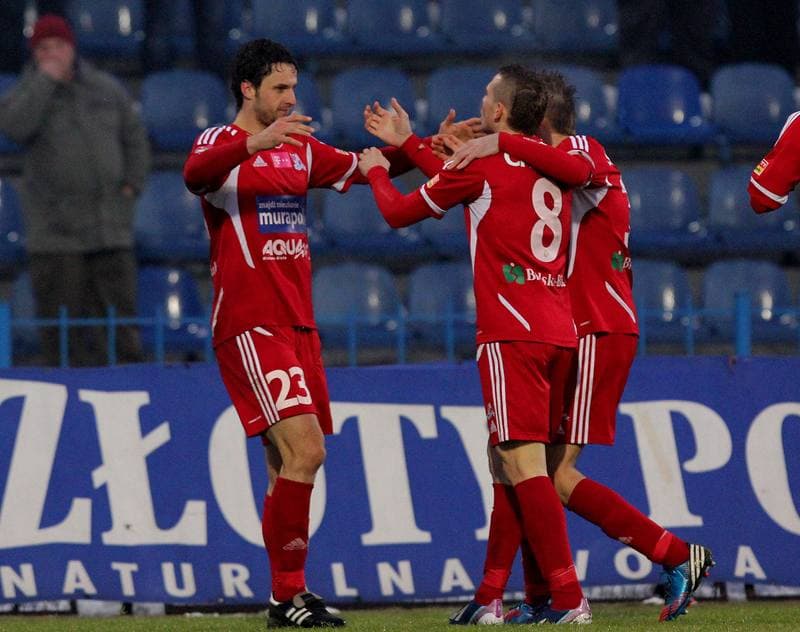 Football. T-Mobile Ekstraklasa. Ruch Chorzow - Podbeskidzie Bielsko-Biala. 18.03.2012