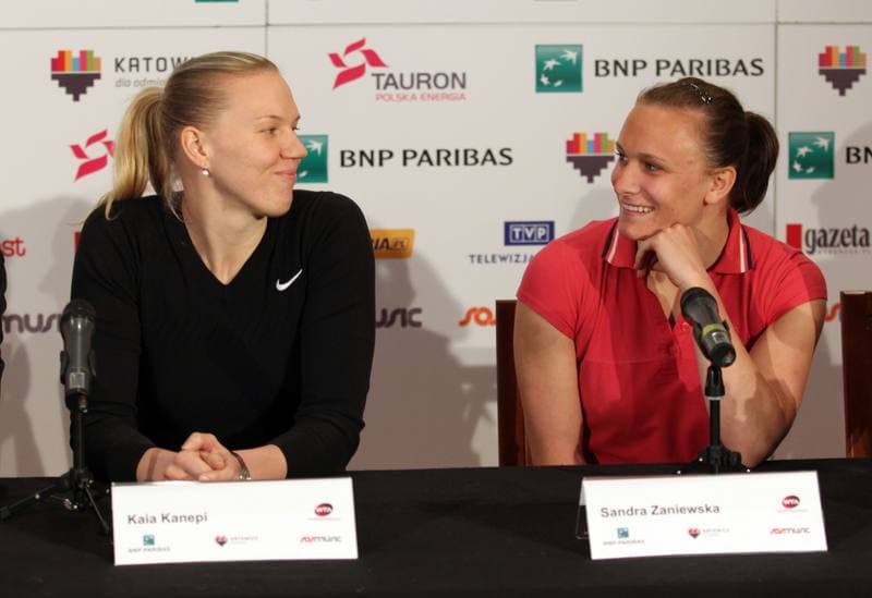 Tennis. BNP Paribas Open Katowice. Press Conference. 06.04.2013