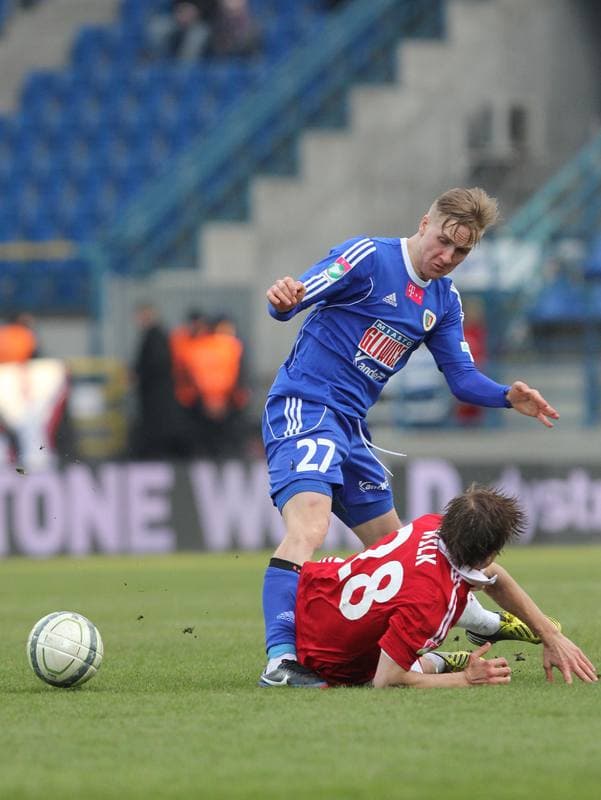 Football. T-mobile Ekstraklasa. Wisla Krakow - Piast Gliwice. 07.04.2013