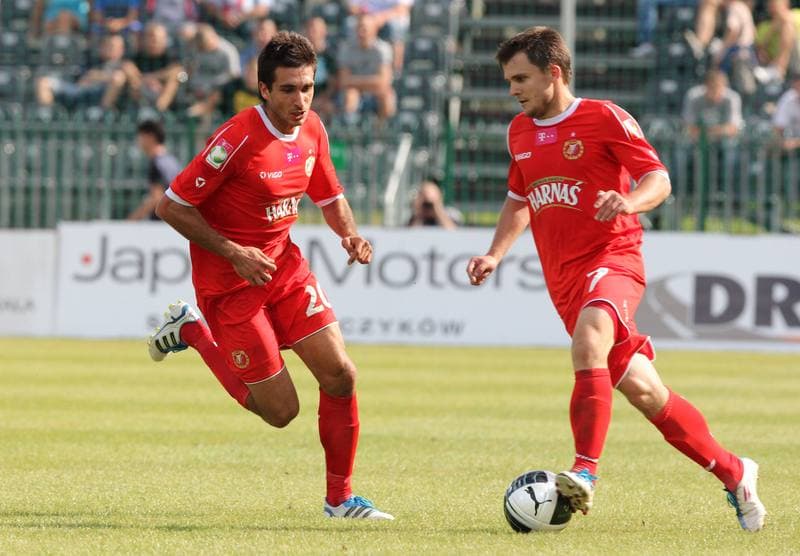 Football. T-Mobile Ekstraklasa. Podbeskidzie Bielsko-Biala - Widzew Lodz. 14.08.2011