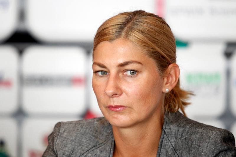 Football. Zaglebie Sosnowiec. Press Conference. 31.07.2014